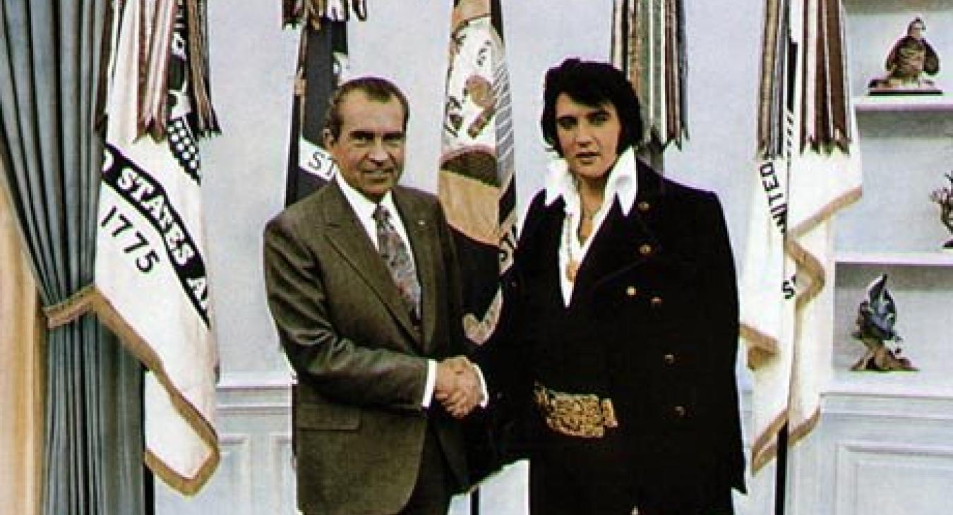 Elvis and Nixon